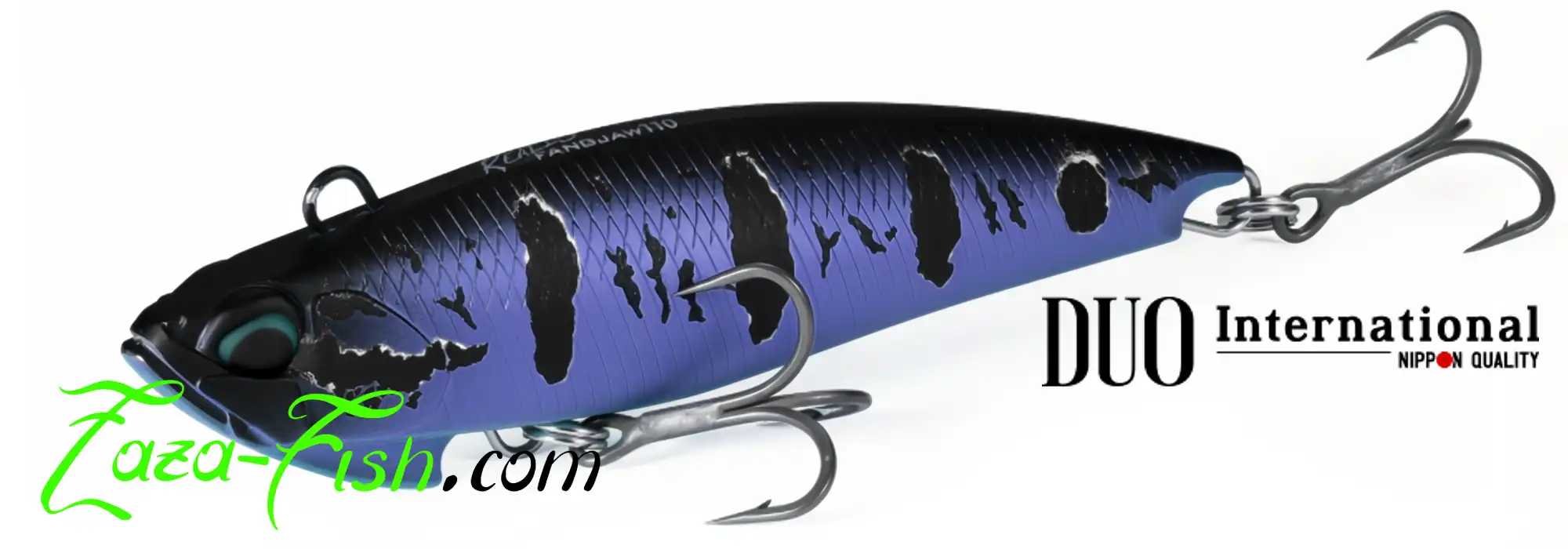 DUO REALIS FANGJAW 110 – Leurre hybride topwater et jerkbait pour loup, tassergal et brochet