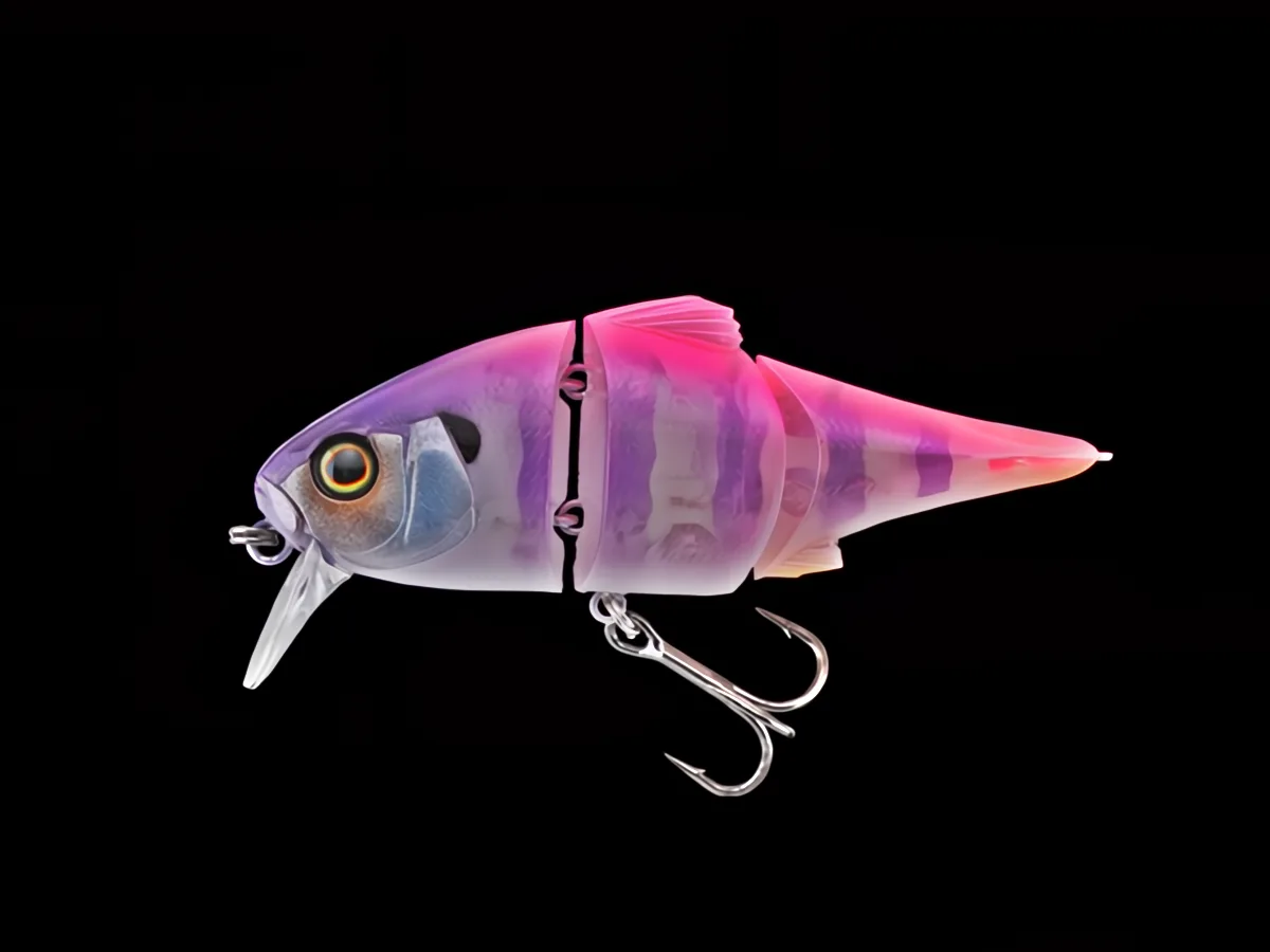 Jackall Swing Mikey 72 - Coloris Pink Back Kogill, dos rose vibrant et pattern gill