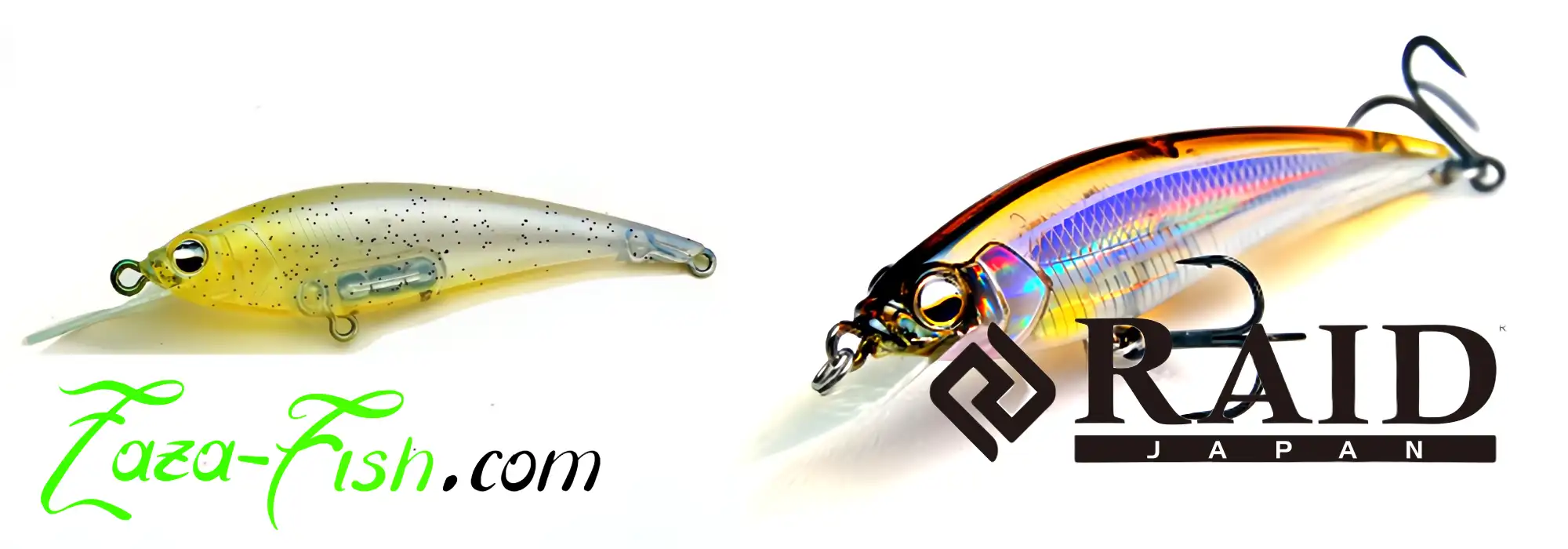 Crankbait RAID JAPAN LEVEL SHAD Sprinter 68SR en coloris BABY WAKASAGI