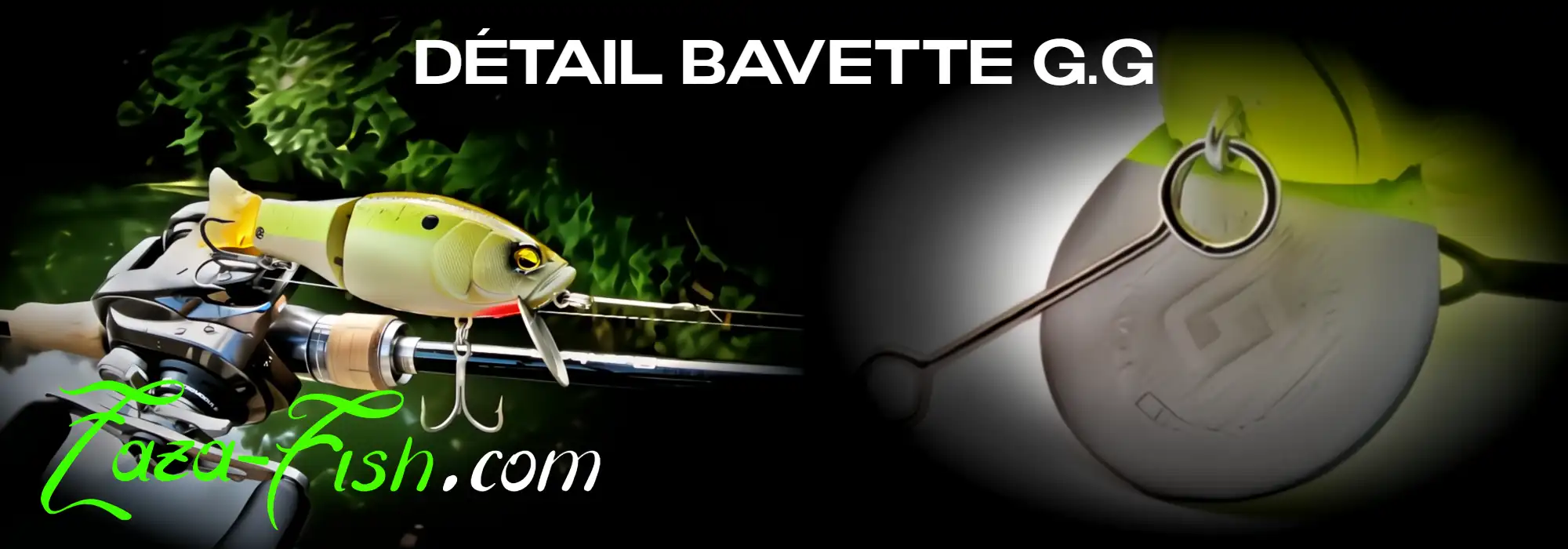 Détail de la bavette en métal Raid Japan G.I.