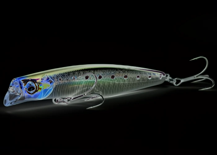 Megabass Kagelou 100F - Topwater seabass LBO2 shallow runner - Bar surface 100mm