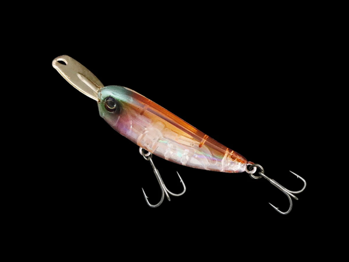 Jackall Riser Bait 004 – Coloris Calmar Transparent pour présentation discrète en eau claire