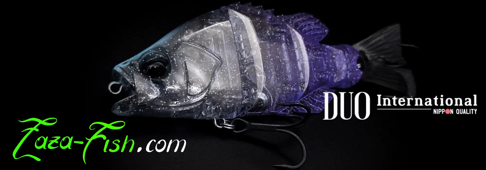 Leurre articulé DUO REALIS DEAD DRIFT 95 flottant en action de nage topwater