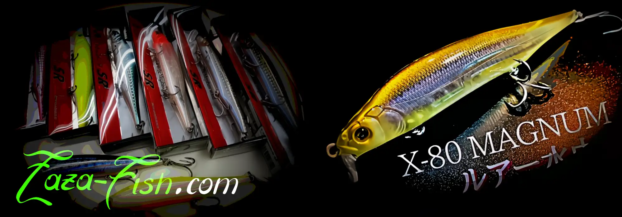 Megabass X-80 Magnum SR, leurre flottant pour bar et loup