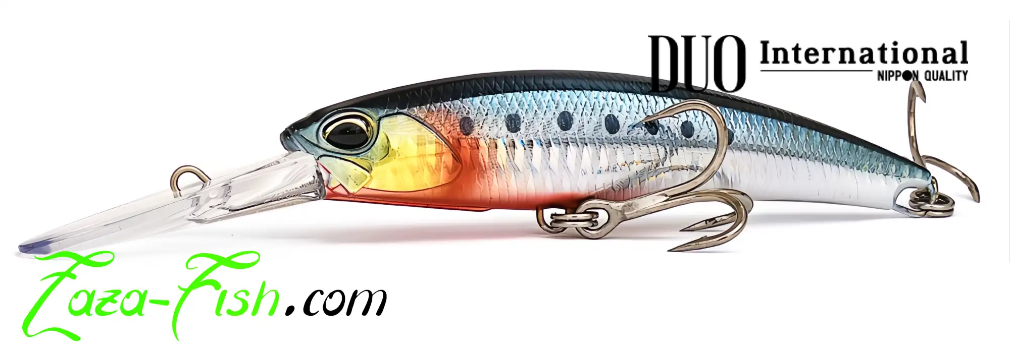 Jerkbait DUO REALIS FANGBAIT 120DR SW LIMITED en action de nage