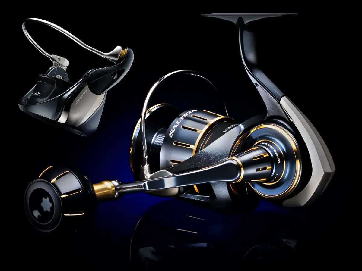 Structure interne du DAIWA Saltiga 6000-P JDM mettant en évidence le corps Monocoque en aluminium