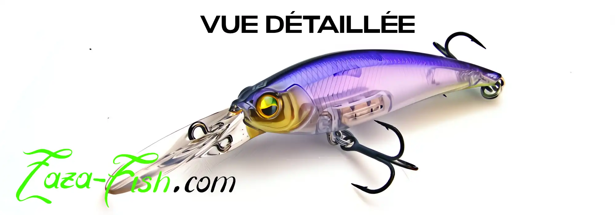 LEVEL SHAD Sprinter 68MR de Raid Japan - Crankbait shad 68mm avec profil affiné"