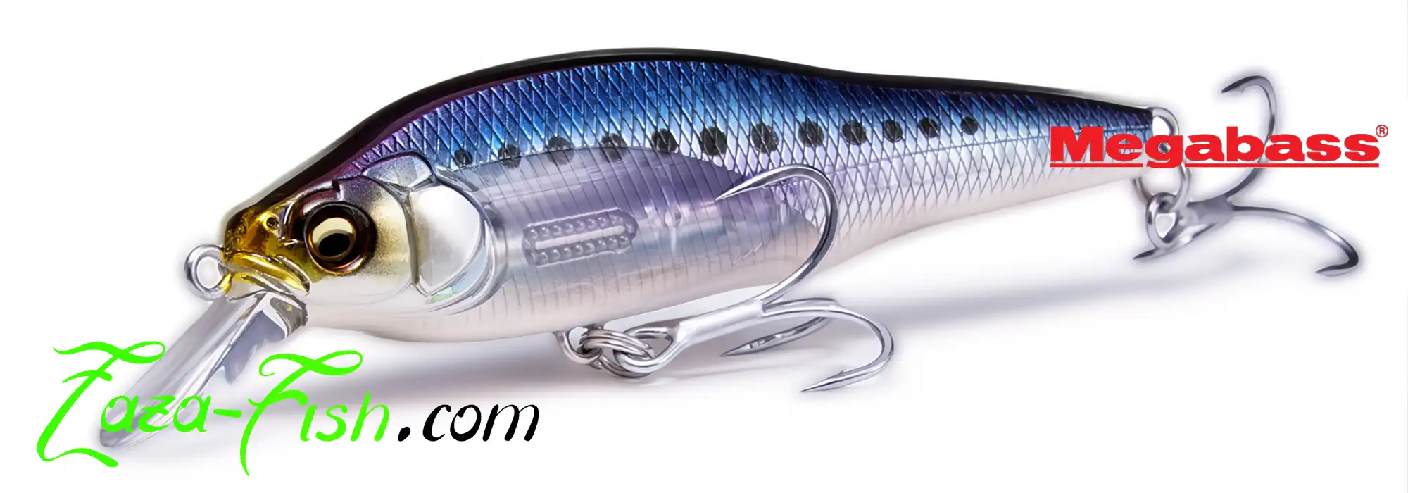 Leurre Megabass X-80 SW LBO, jerkbait minnow haute performance pour la pêche en mer