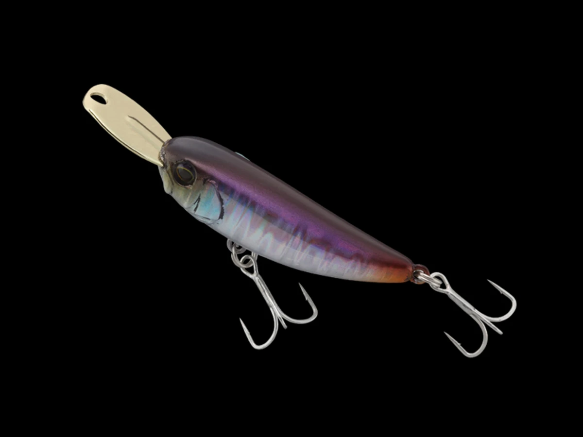 Jackall riser bait 004 - UV Katakuchi – Coloris effet anchois avec reflet UV
