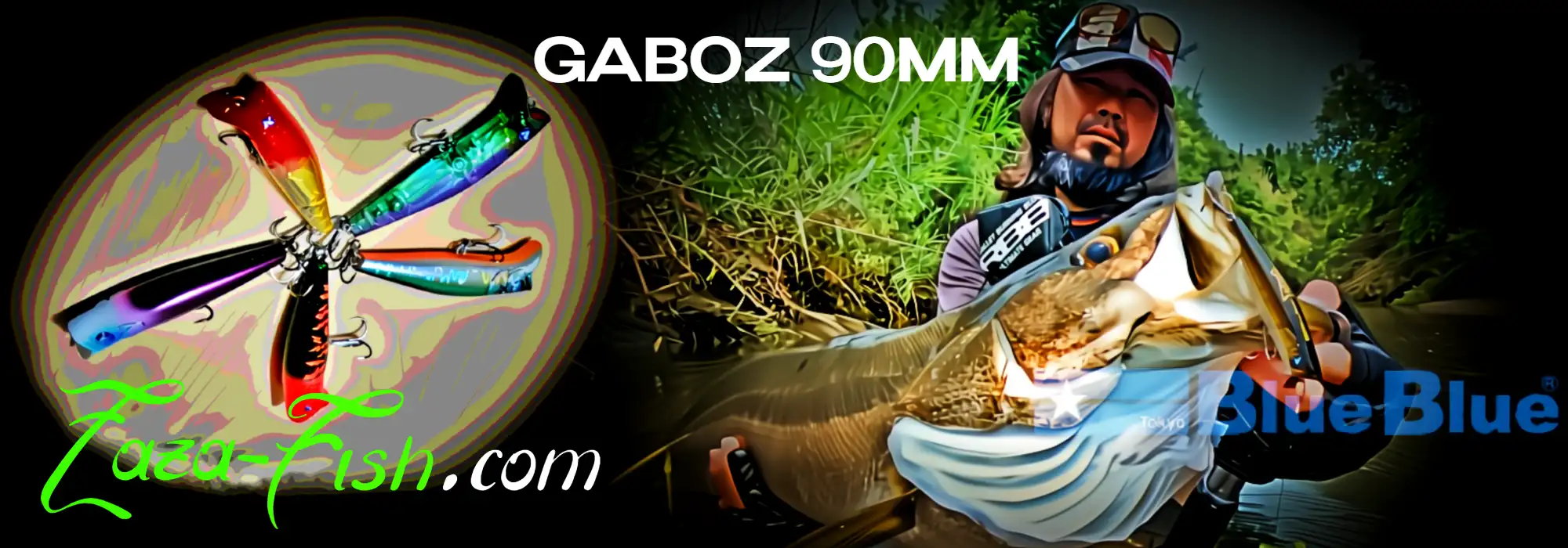 Détails techniques du GABOZ 90mm montrant ses proportions parfaitement équilibrées et son profil