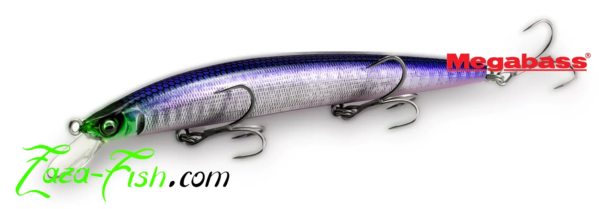 Megabass Cookai SLIM 140, version allongée de 140 mm pour la pêche nocturne en port