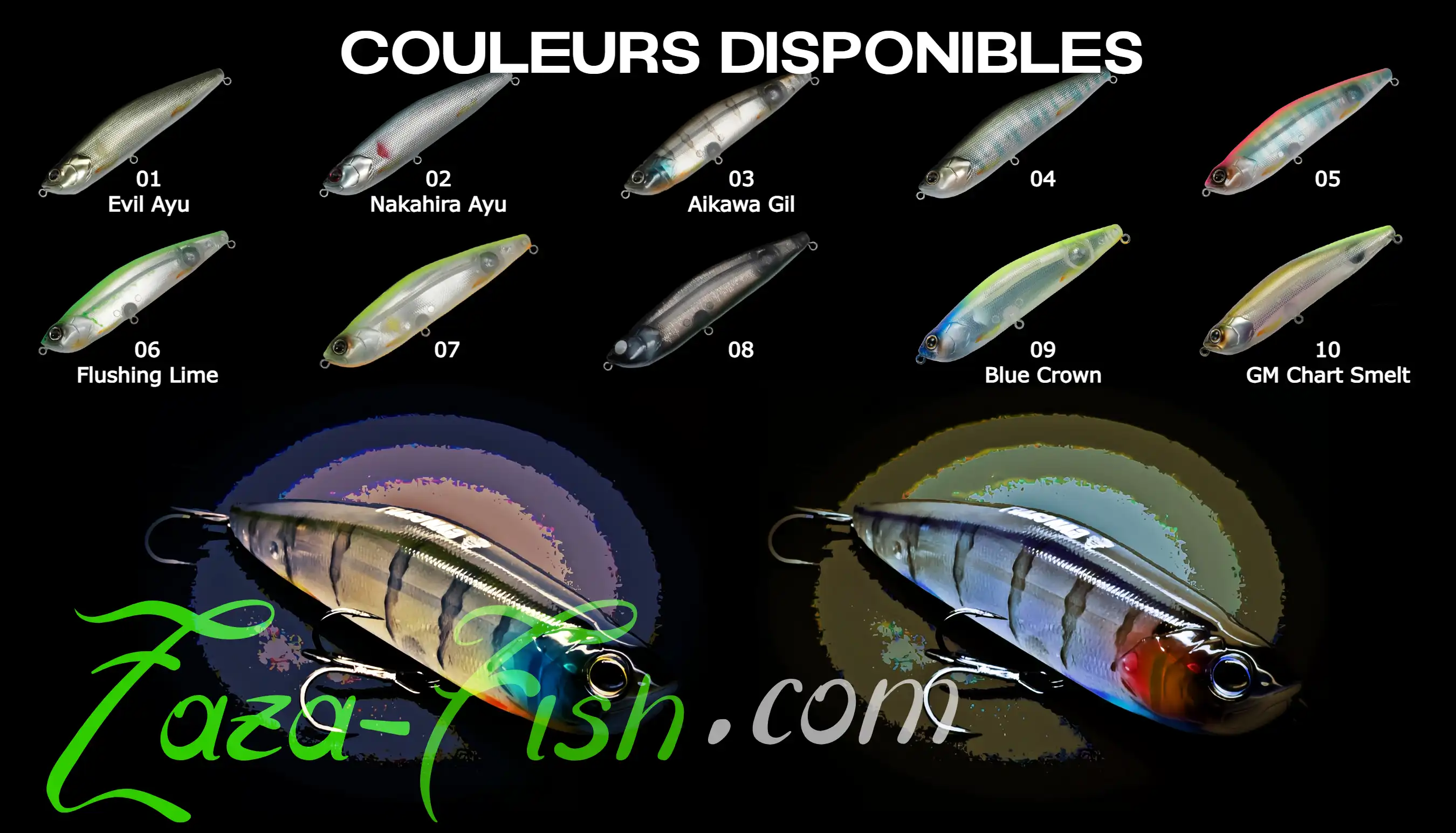 10 colories disponible z-claw gan craft