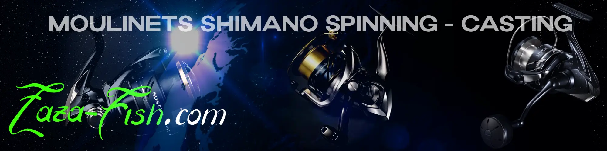 Moulinets Shimano spinning et casting, des modèles puissants et précis pour la pêche aux carnassiers