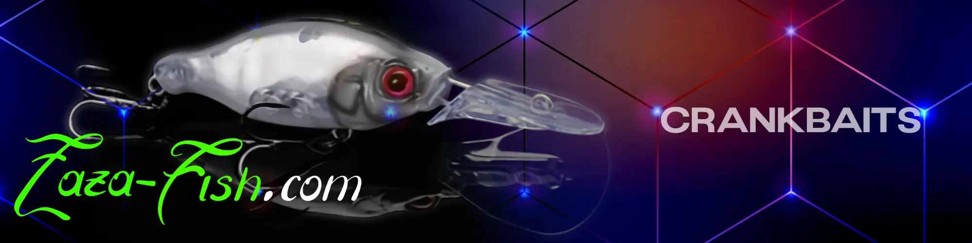 Crankbaits pour la pêche des carnassiers. Leurres pour profondeurs chez Zaza-Fish
