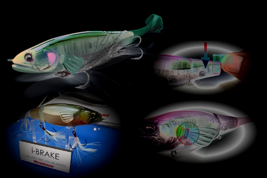 Spécifications techniques Megabass I-BRAKE dimensions poids carnassier