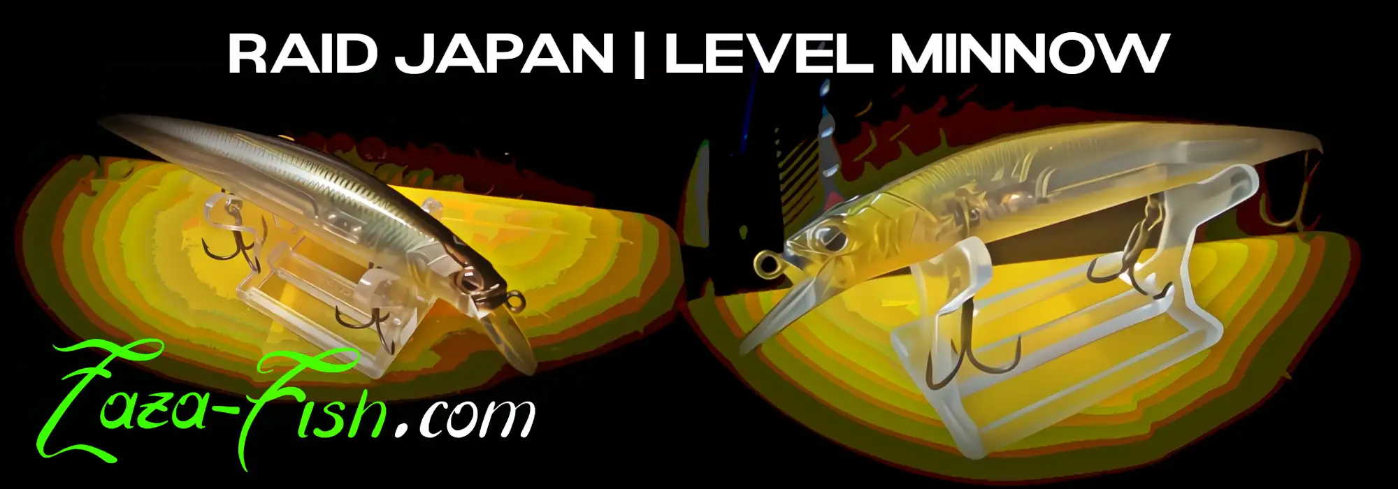 LEVEL MINNOW démontrant sa nage parfaite sous l'eau avec flash latéral caractéristique