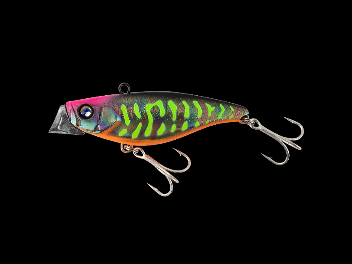 "Jackall Zinari 65 coloris Aurora Marker - finition réfléchissante pêche bar"