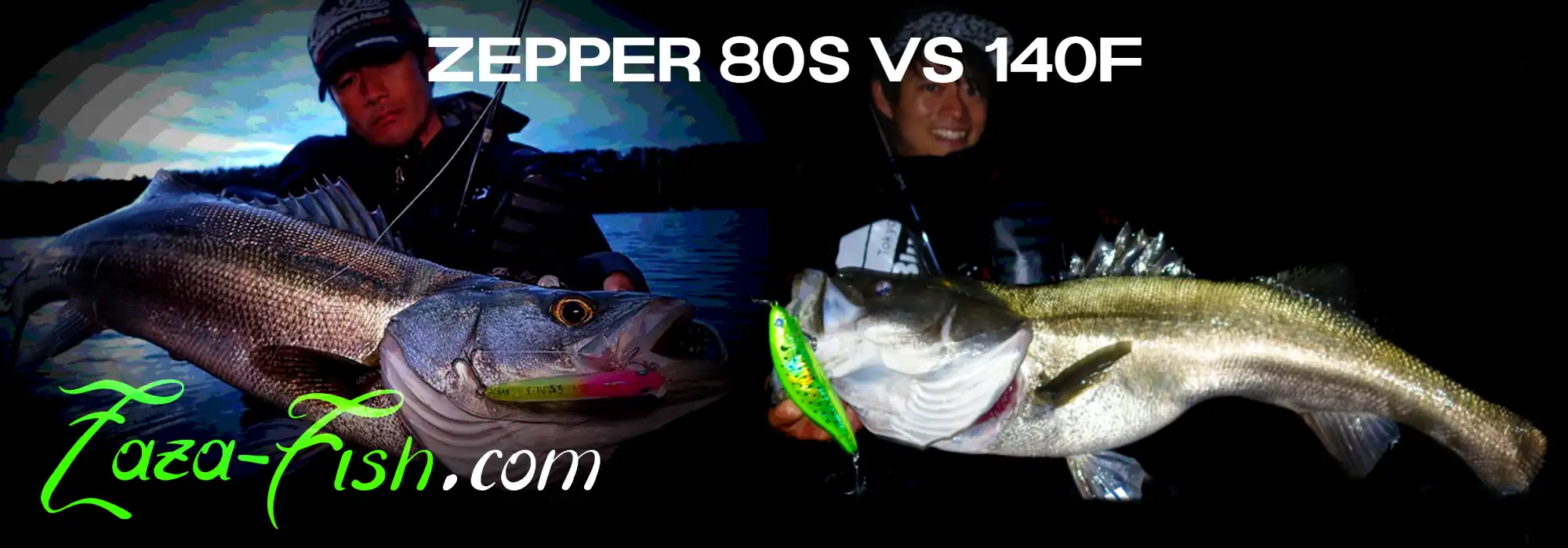 Comparaison complète entre le ZEPPER 80S et le ZEPPER 140F côte à côte