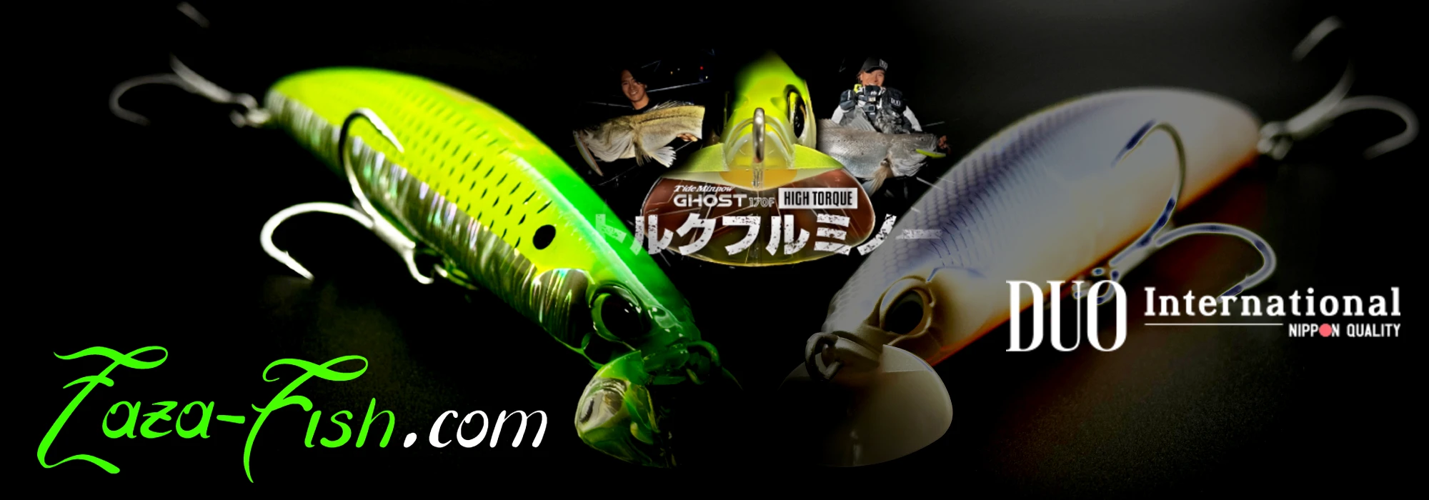 DUO Tide Minnow GHOST 170F High Torque leurre japonais système D-BULLET carnassier