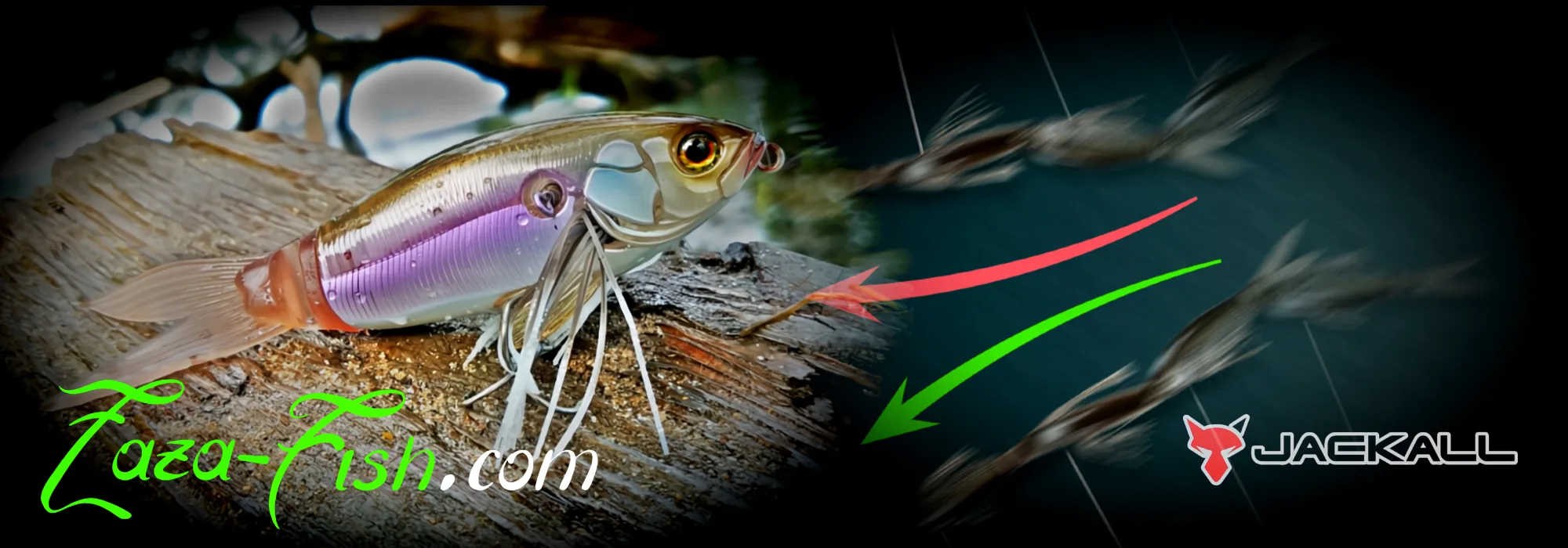 Techniques d’animation Slick Bait 120mm - méthode Yoko Yoko latérale avec snap directionnel
