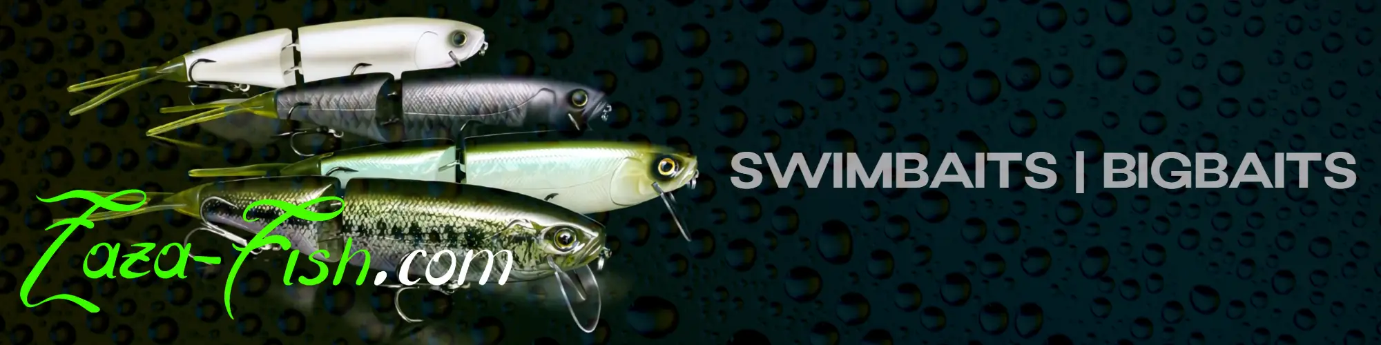 Bigbaits et swimbaits japonais pour la pêche des gros carnassiers