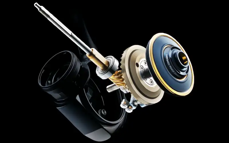 Technologie PowerDrive Engine Daiwa : transmission de puissance optimisée et fiabilité renforcée