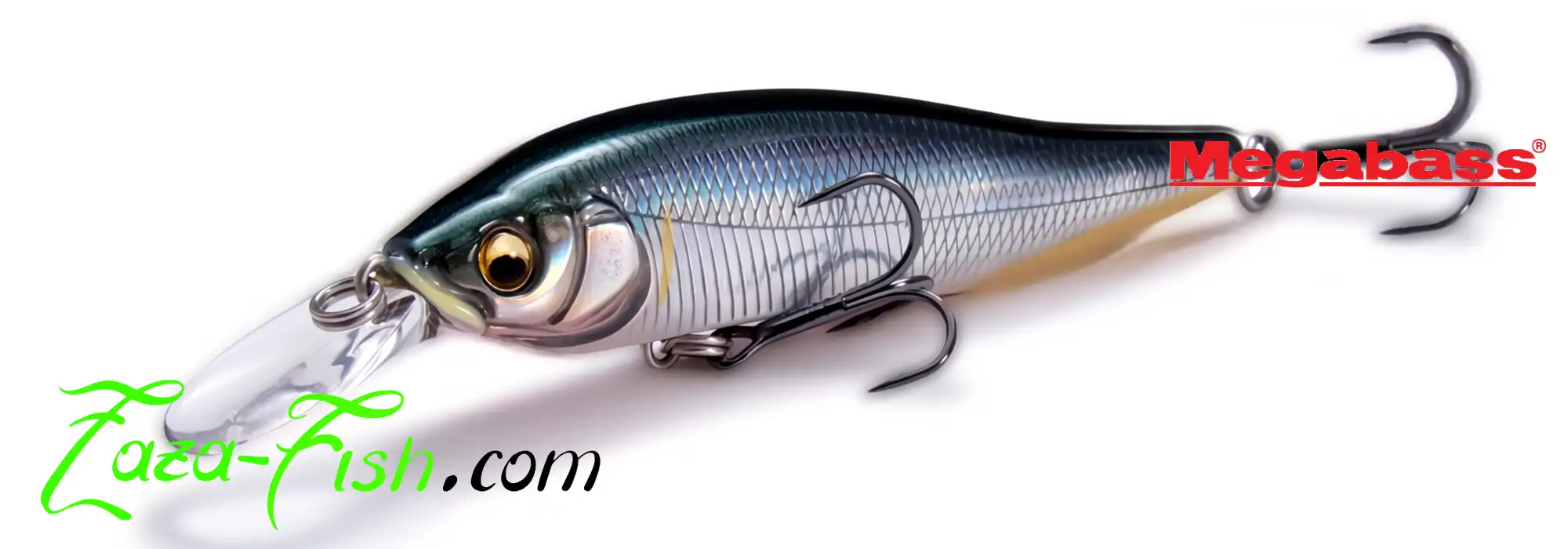leurre minnow Megabass X-NANAHAN+1 vue general