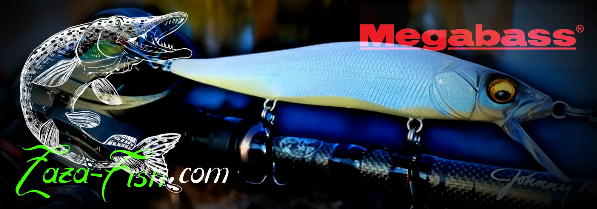 Un brochet capturé avec un leurre Megabass Vision Oneten