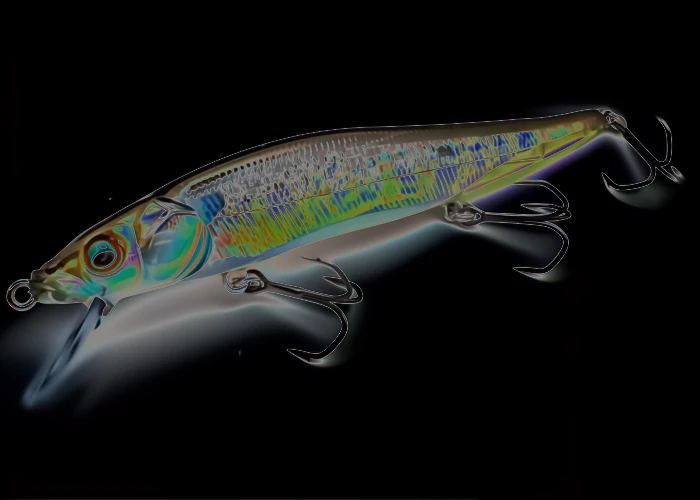 Megabass Vision 110 Fine Art Finish - Minnow meister painting ultra-réaliste 110mm - Brochet bass