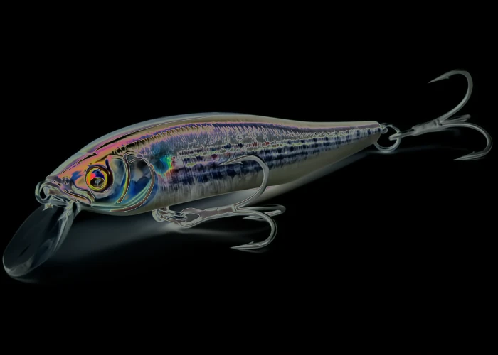 Megabass X-Nanahan SW - Minnow floating 75mm petits appâts anchois sardines - Bar lieu carnassiers