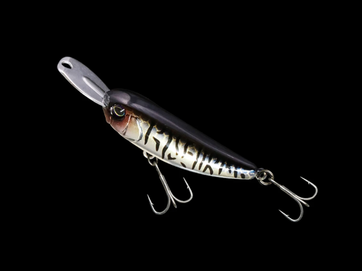 Jackall riser bait 004 - Riser Flash Tiger – Coloris flash lumineux avec rayures tigrées