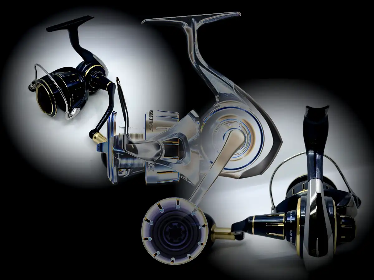 Moulinet Daiwa Saltiga 23 5000-XH, ratio 6.2:1, conçu pour le popping rapide et le speed jigging