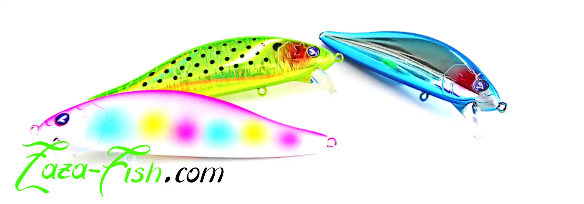 BLUEBLUE FISHING ZEPPER 140F en coloris #01 BlueBlue, vue de profil montrant sa taille imposante