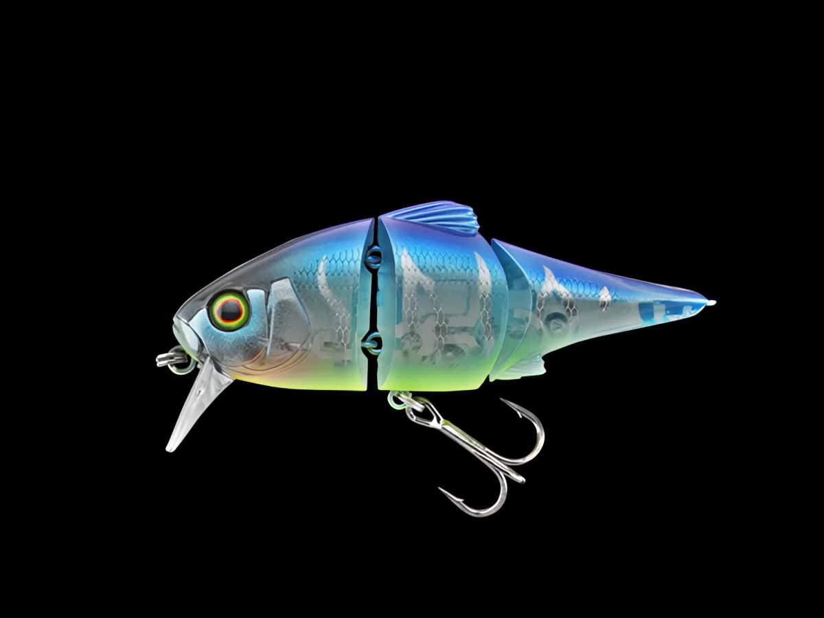 Jackall Swing Mikey 72 - Coloris Devils Clear, transparence démoniaque idéale pour eaux claires