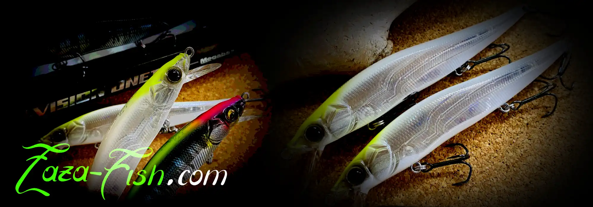 Poisson nageur Megabass Vision Oneten SR utilisé pour la pêche en mer