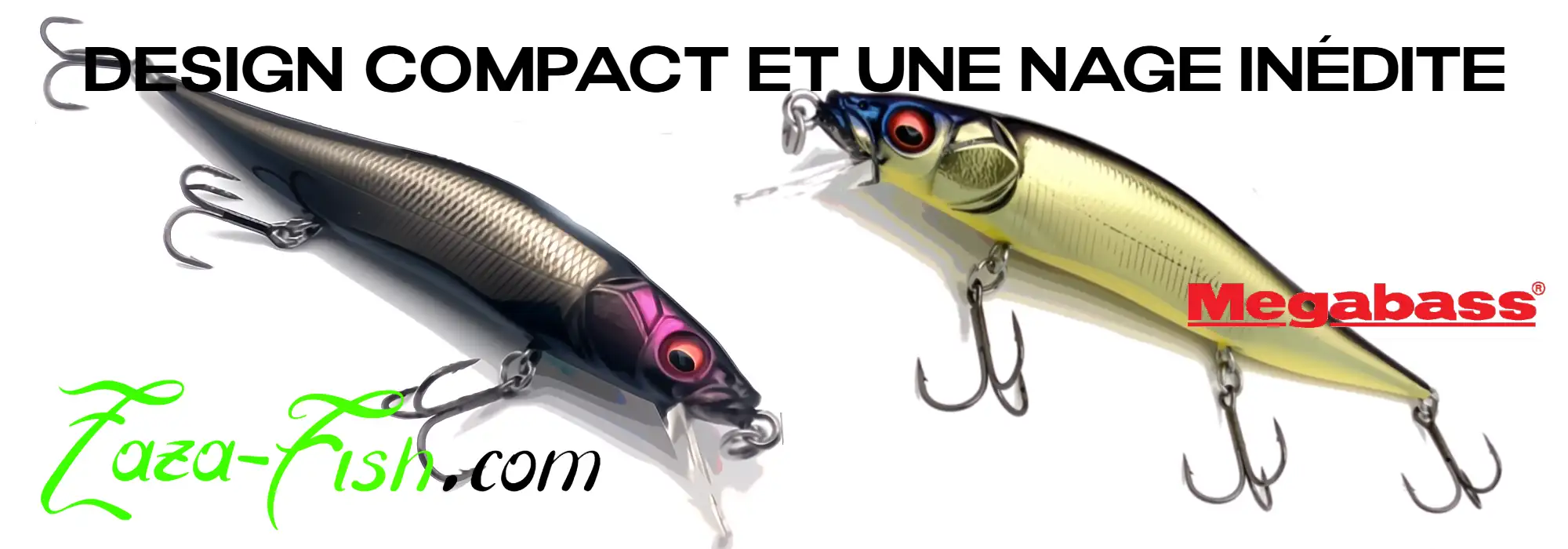 ue détaillée du design et de la nage du Megabass Vision Oneten JR