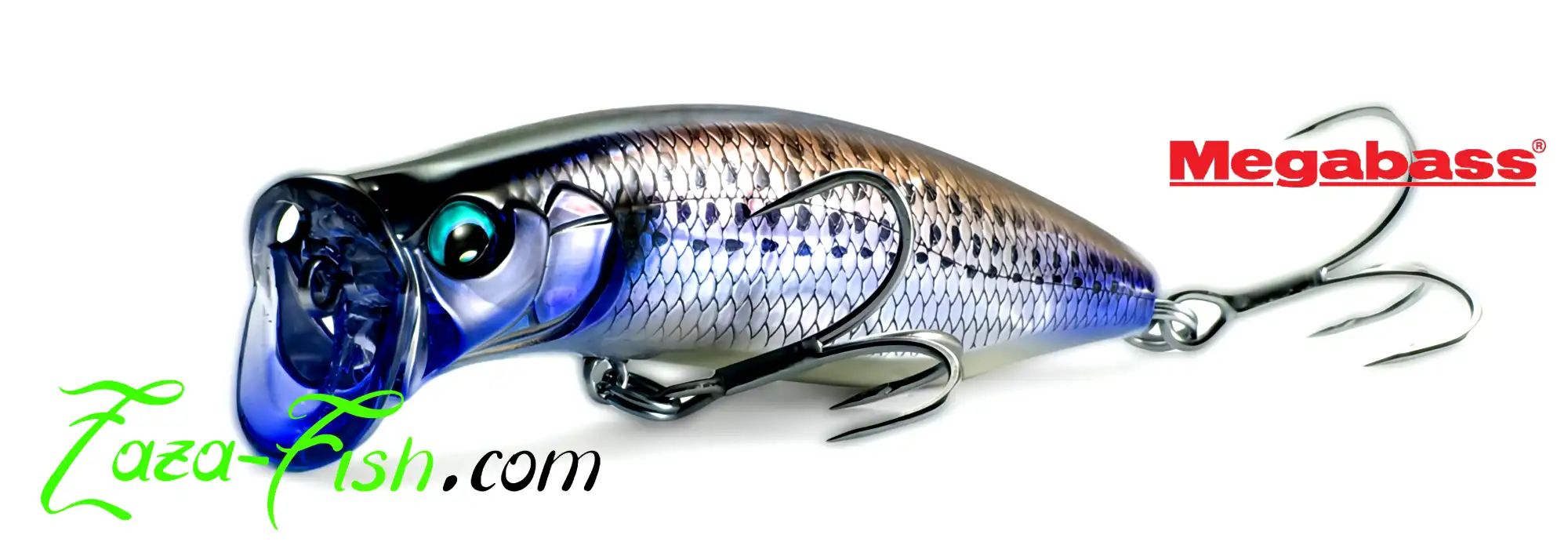 Leurre de surface Megabass KIRINJI 90 avec bouche concave et système de bulles breveté