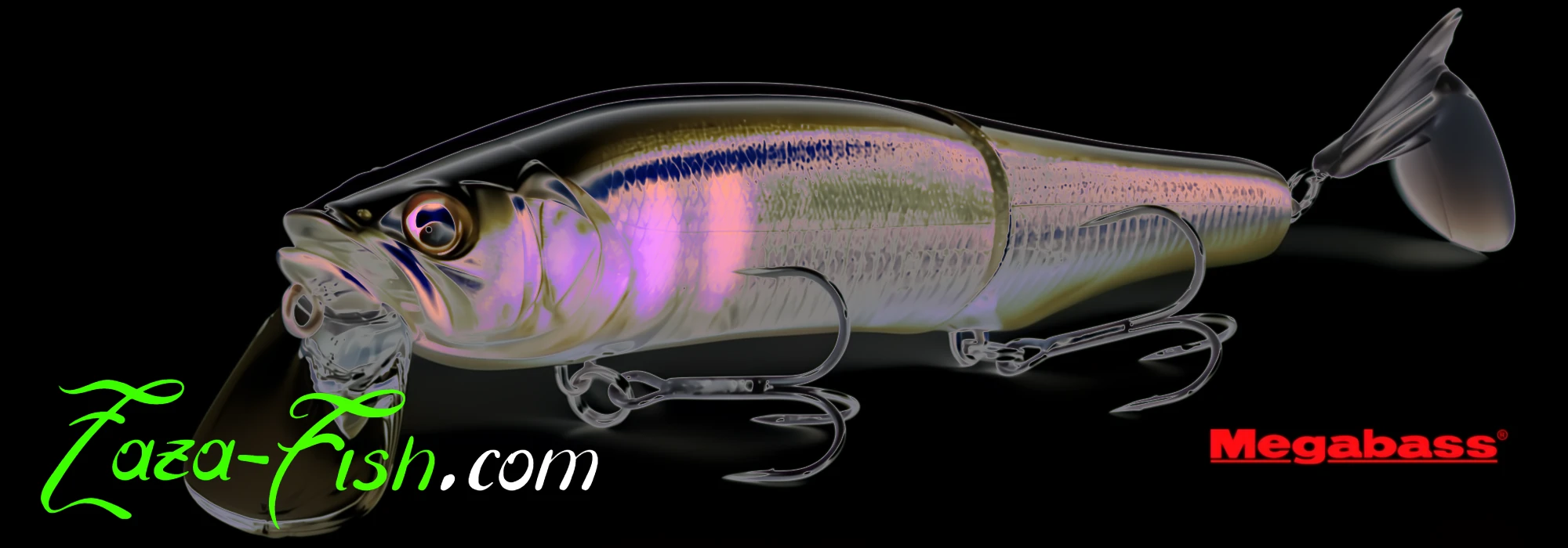 Megabass Gorham 147F wake bait articulé twin spark LBO leurre surface carnassier