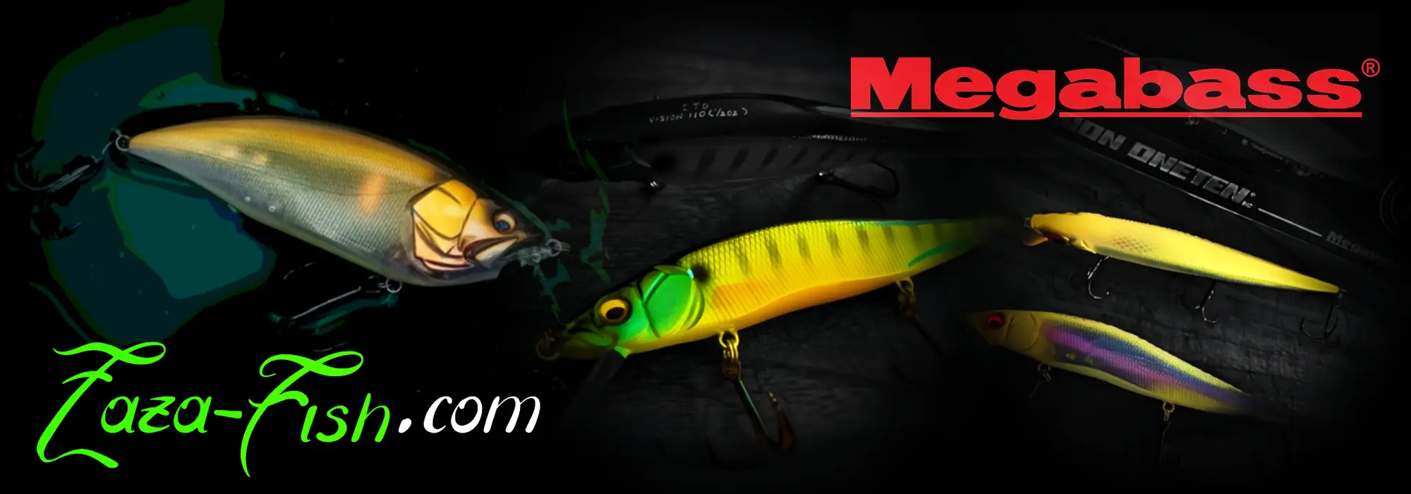 Sélection des meilleurs leurres Megabass pour la pêche du brochet et du black bass