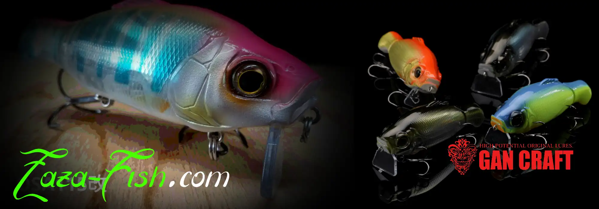Crankbait articulé GAN CRAFT OSA 115 pour gros carnassiers