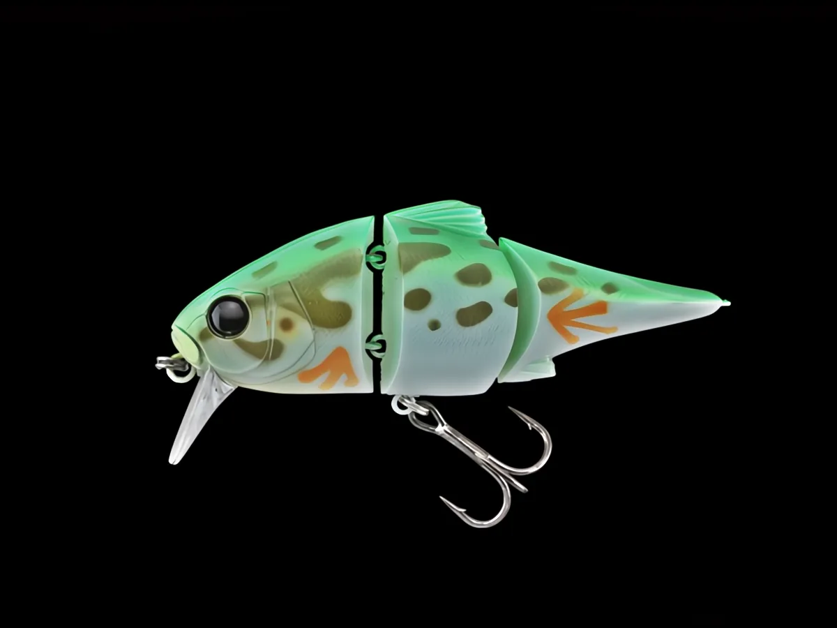 Jackall Swing Mikey 72 - Coloris Swing Amagaeru, finition grenouille naturelle