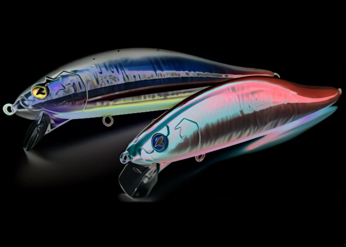 BlueBlue ZEPPER140F fat body minnow lure 140mm 41g strong vibration flashing for seabass
