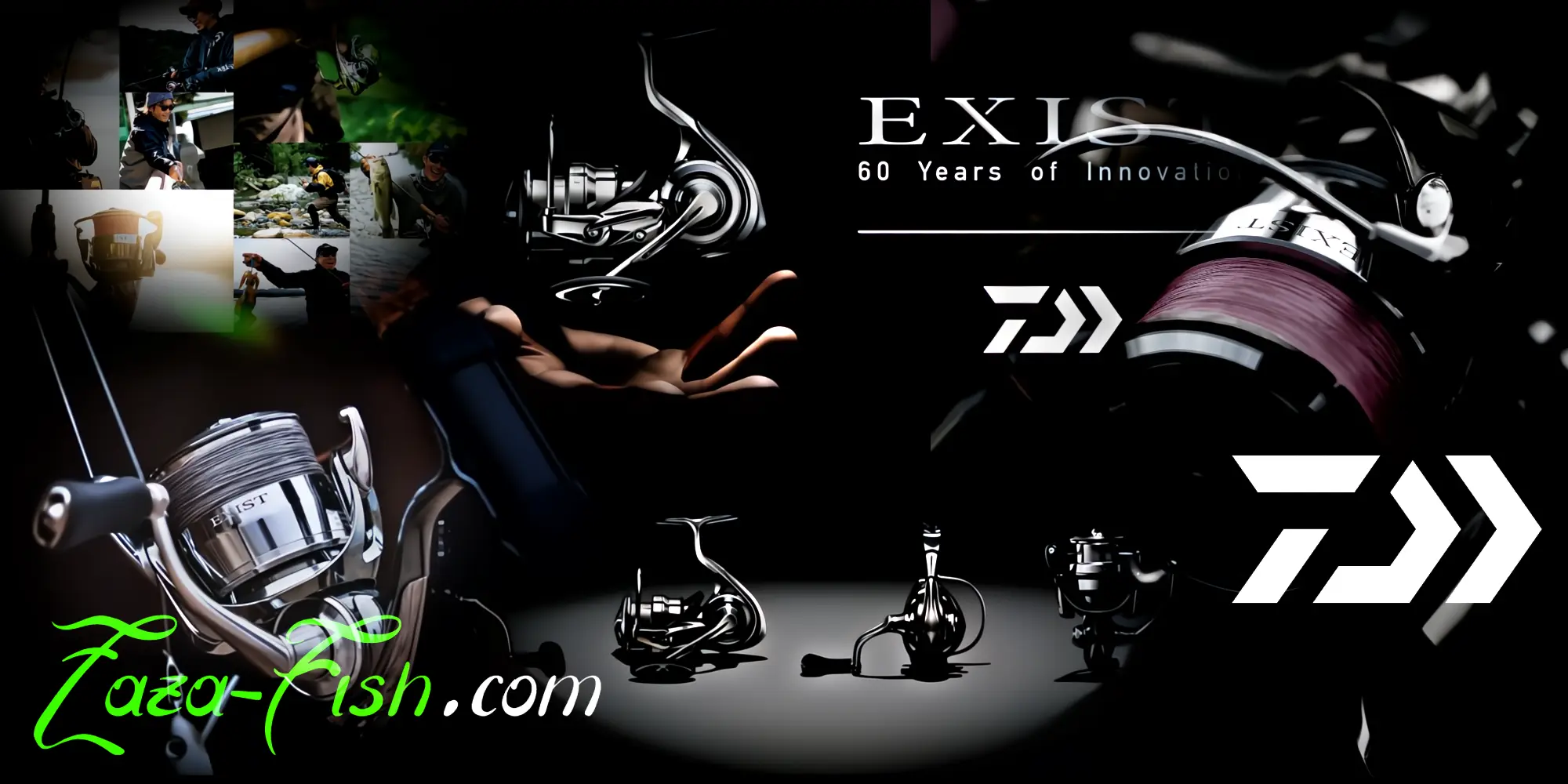 La gamme complète des moulinets DAIWA EXIST 22 - L'apogée japonaise disponible zaza-fish