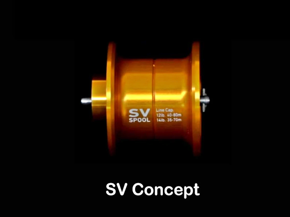 Bobine SV : Lancer léger (3g) sans perruque, performance polyvalente