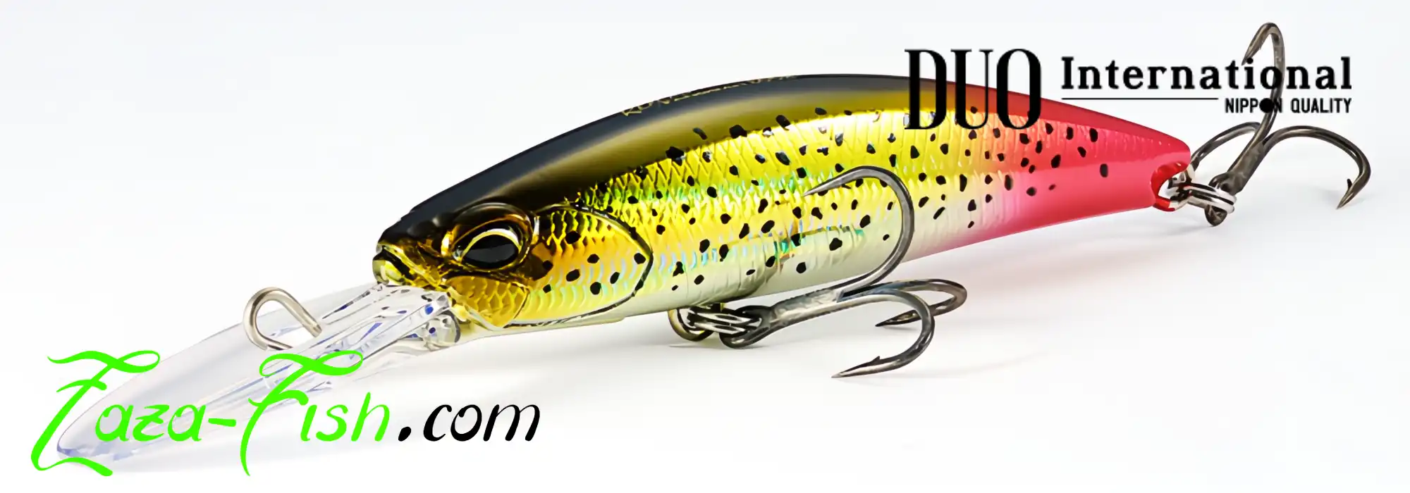 Jerkbait longbill DUO FANGBAIT 80DR en action de pêche
