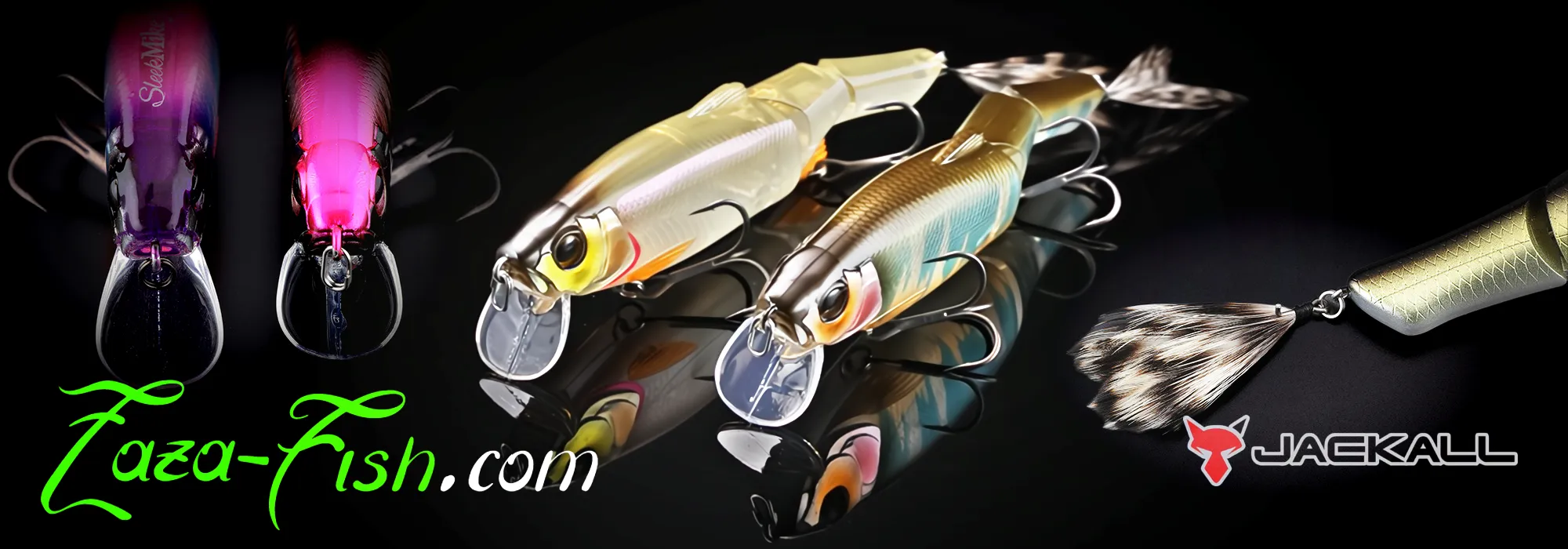 Jackall Sleek Mikey SR 115mm shallow runner wake bait carnassier