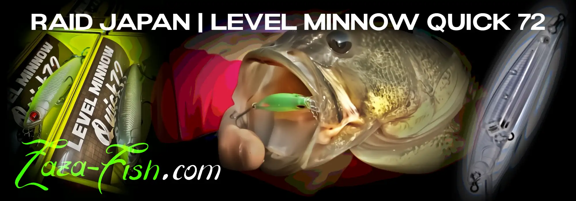 LEVEL MINNOW Quick 72 en action sous l'eau avec son darting caractéristique
