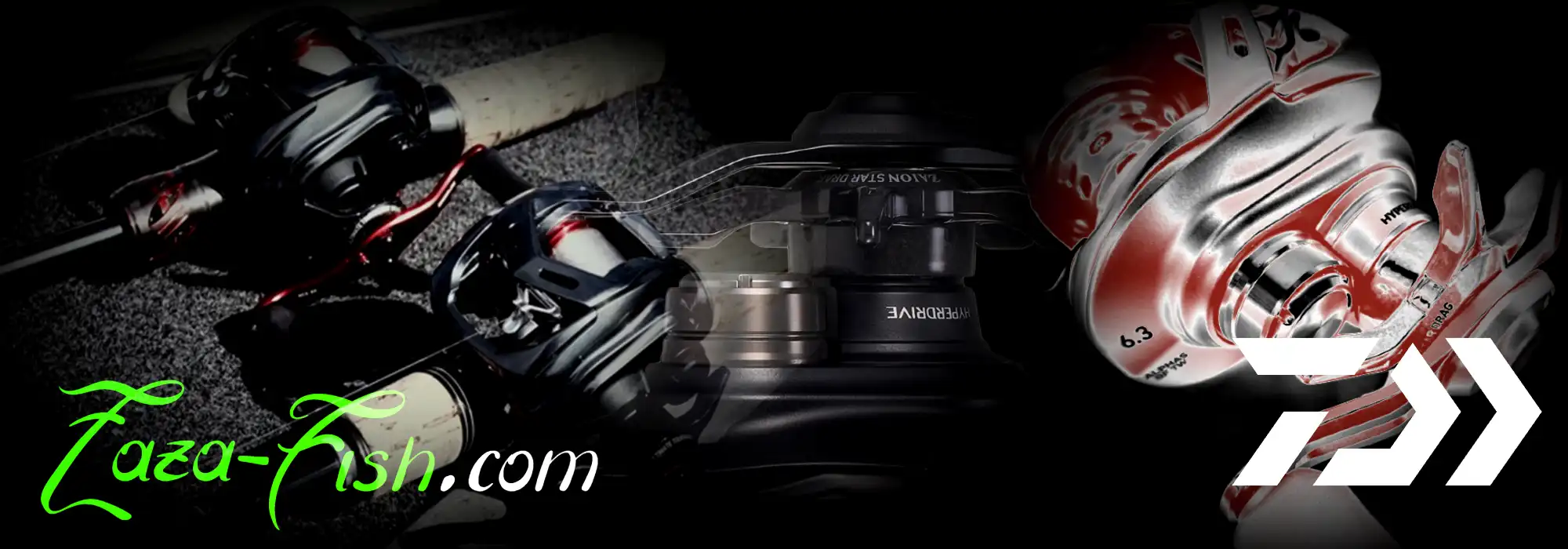 Détail du moulinet Daiwa 25 ALPHAS BF TW 6.3L LEFT montrant le système SS MAGFORCE