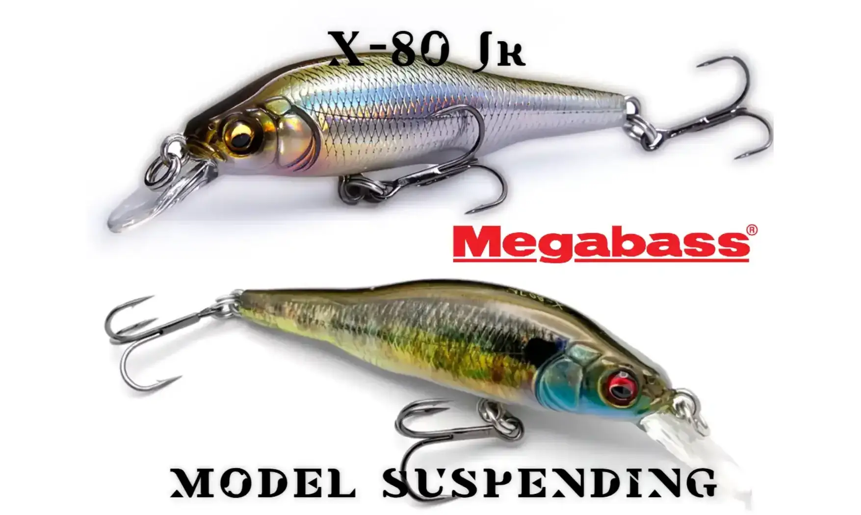 MINNOW X-80 JR : 65MM - 7GR - JUNIOR