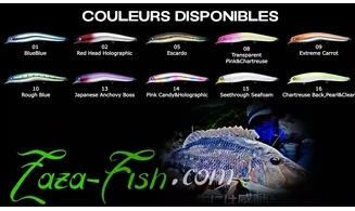 BLUEBLUE SCARNASH 140F : LEURRE MINNOW